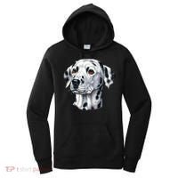 Dalmatian Face Women's Hoodie thumb 0