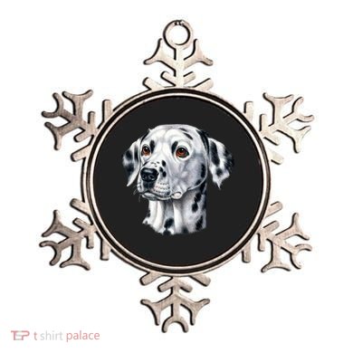 Dalmatian Face Ornament