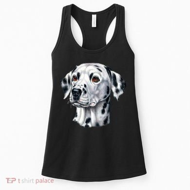 Dalmatian Face Women's Tank Top