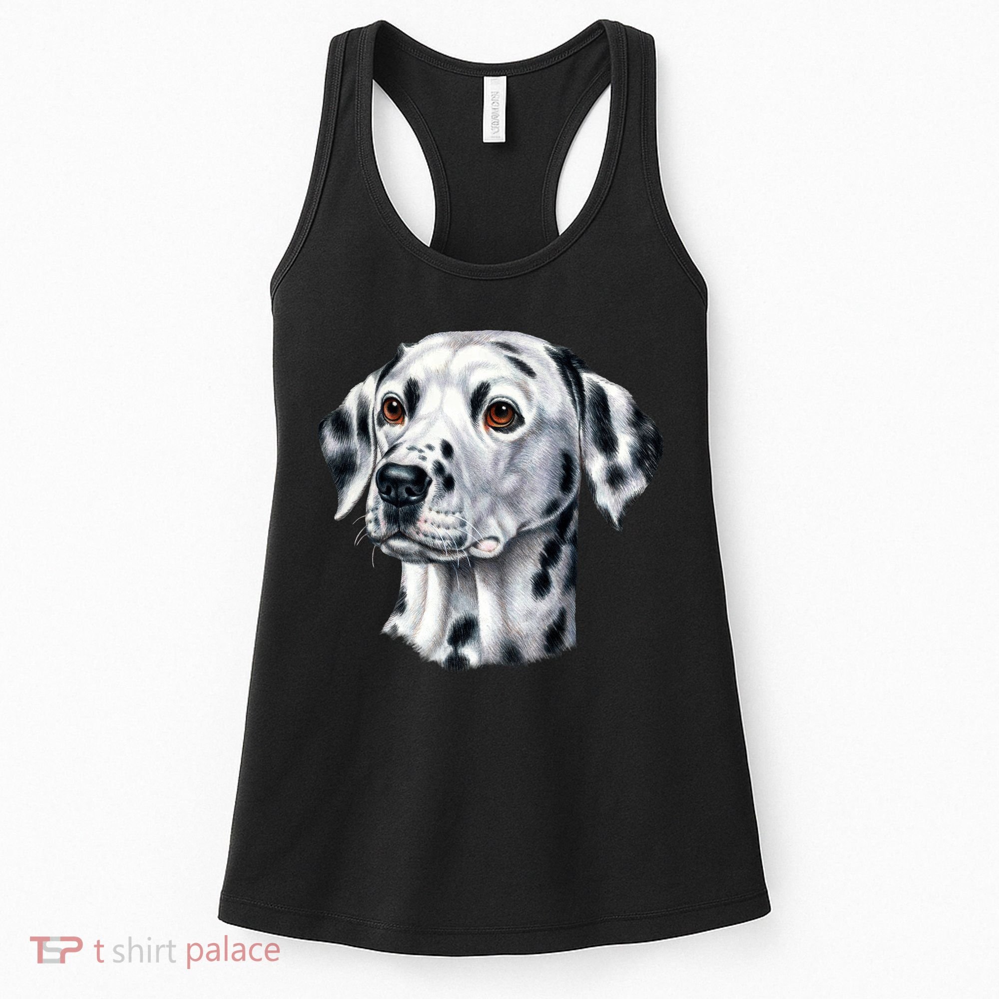 Dalmatian Face Women's Tank Top