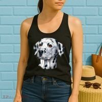 Dalmatian Face Women's Tank Top thumb 2