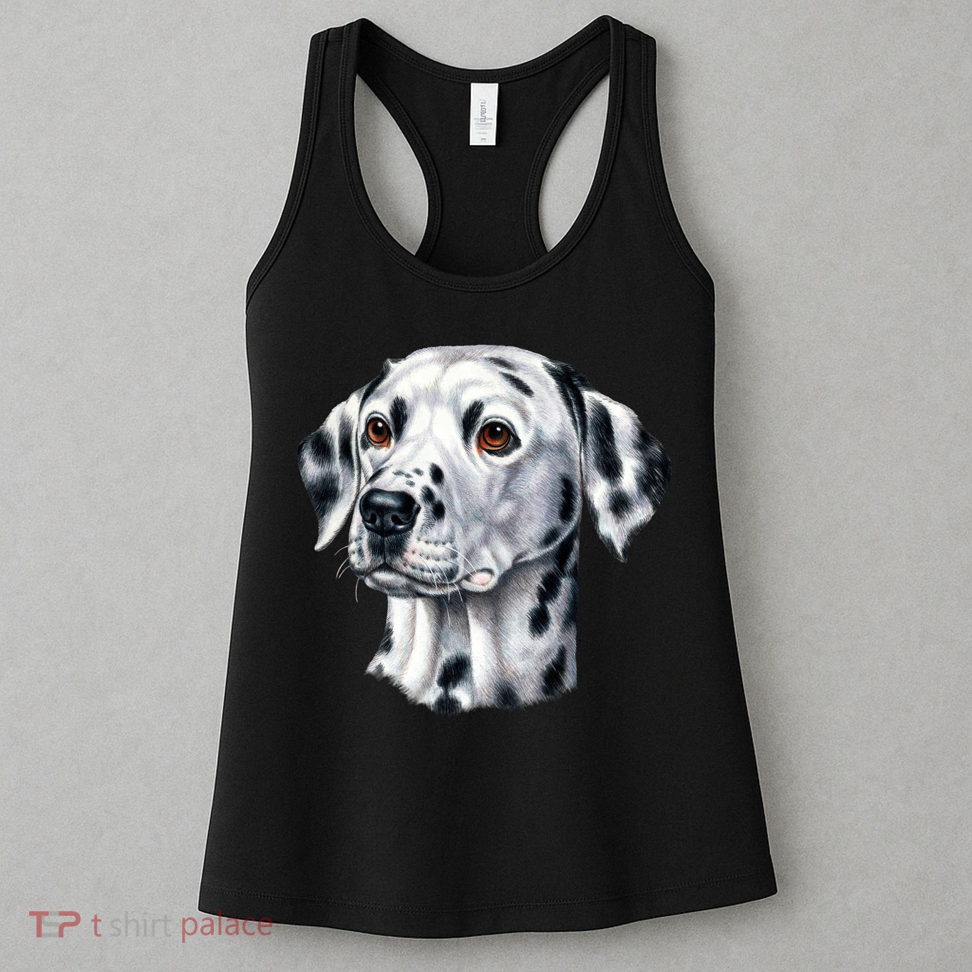 Dalmatian Face Women's Tank Top