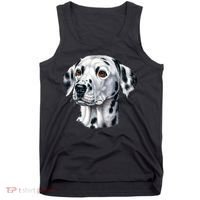 Dalmatian Face Tank Top thumb 0