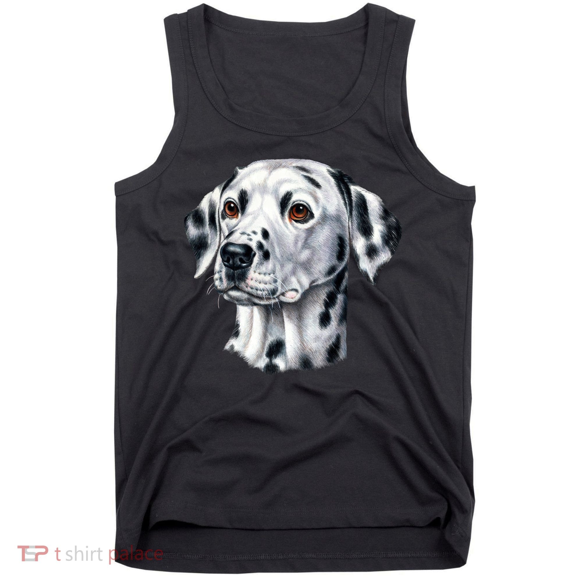 Dalmatian Face Tank Top