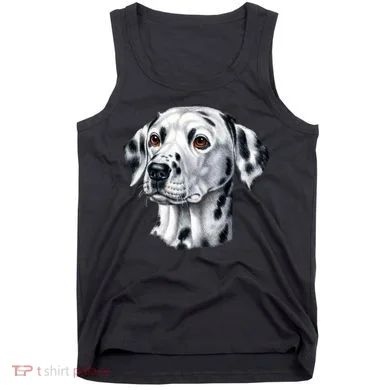 Dalmatian Face Tank Top