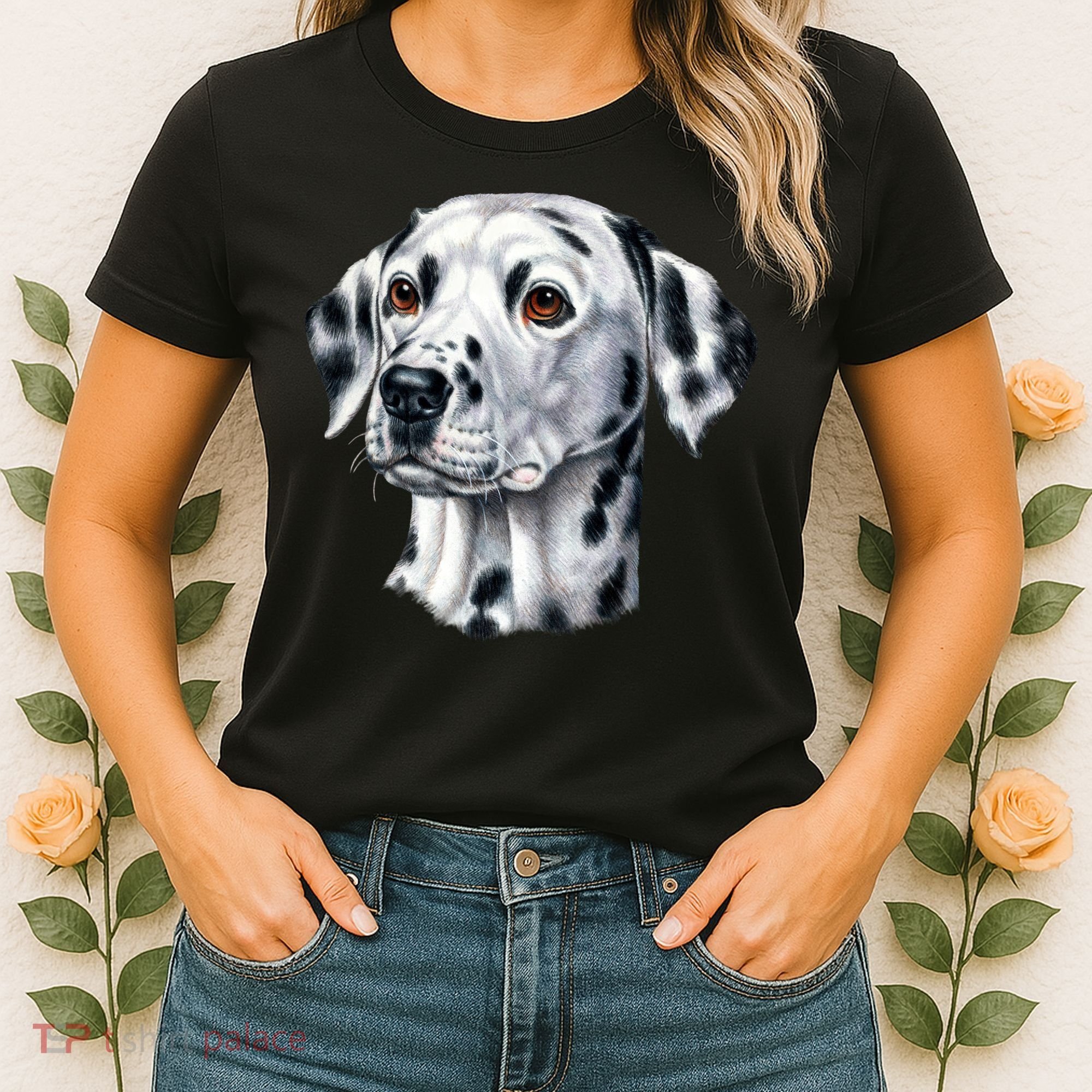 Dalmatian Face Women's T-Shirt