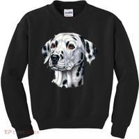 Dalmatian Face Kids Sweatshirt thumb 0