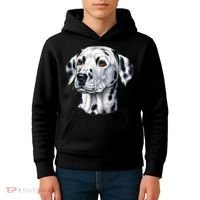 Dalmatian Face Kids Hoodie thumb 4