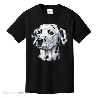 Dalmatian Face Kids T-Shirt