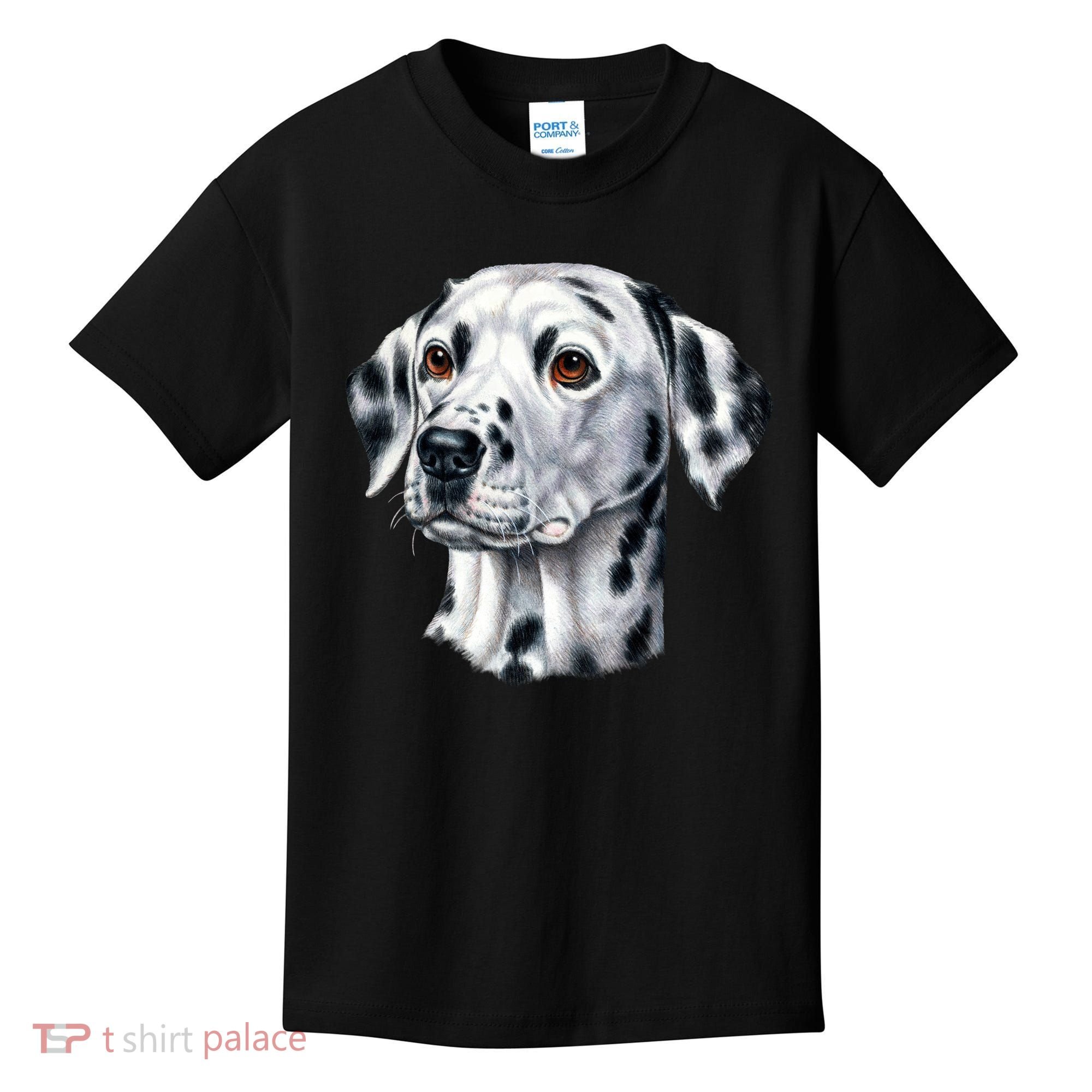 Dalmatian Face Kids T-Shirt