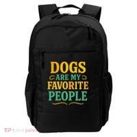 Dogs Are My Favorite People Backpack thumb 0