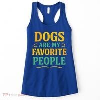 Dogs Are My Favorite People Women's Tank Top thumb 0