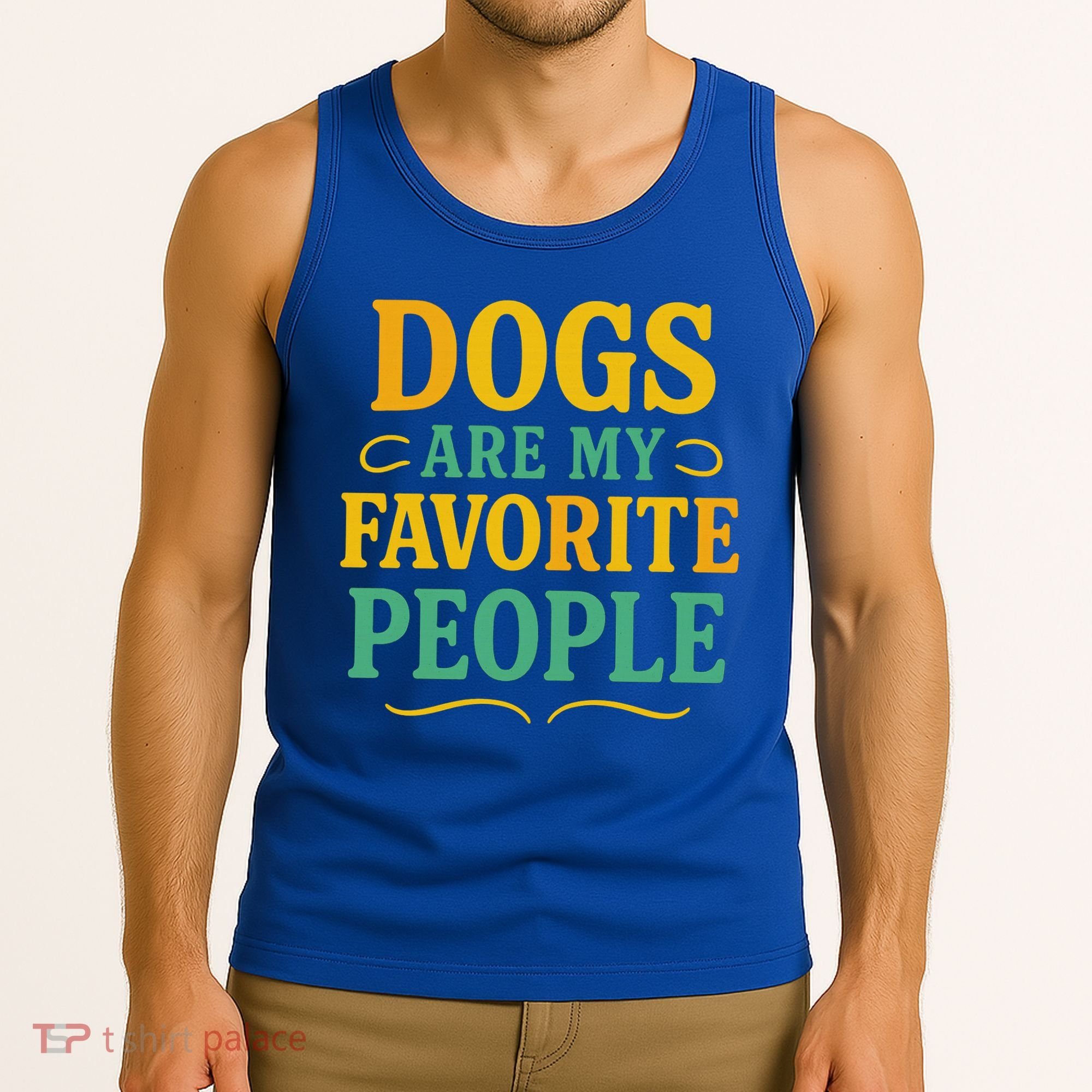 Dogs Are My Favorite People Tank Top