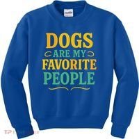 Dogs Are My Favorite People Kids Sweatshirt thumb 0