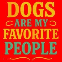 Dogs Are My Favorite People Santa Hat thumb 1