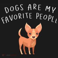 Dogs Are My Favorite People Chihuahua Gift Women's Hoodie thumb 2