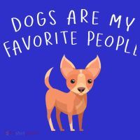 Dogs Are My Favorite People Chihuahua Gift Kids T-Shirt thumb 4