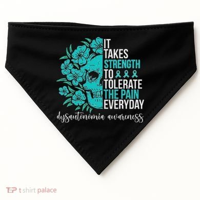 Dysautonomia Awareness Month Dysautonomia Warrior USA-Made Doggie Bandana