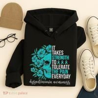 Dysautonomia Awareness Month Dysautonomia Warrior Hoodie thumb 4