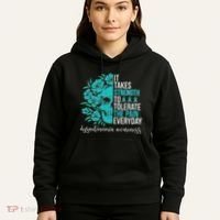 Dysautonomia Awareness Month Dysautonomia Warrior Hoodie thumb 5