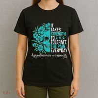 Dysautonomia Awareness Month Dysautonomia Warrior T-Shirt thumb 4
