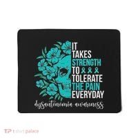 Dysautonomia Awareness Month Dysautonomia Warrior Mousepad thumb 0