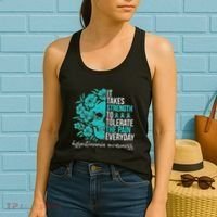 Dysautonomia Awareness Month Dysautonomia Warrior Women's Tank Top thumb 2