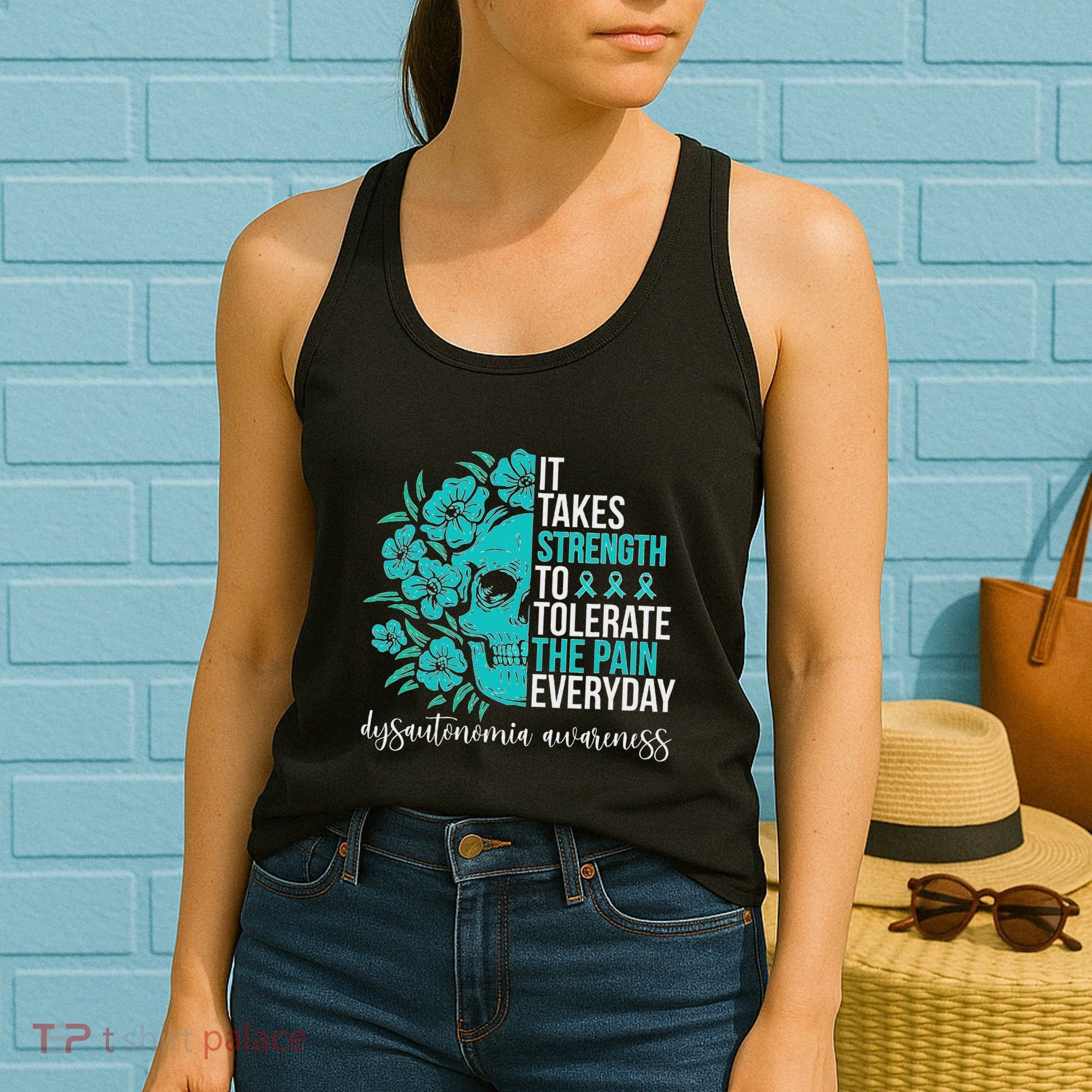 Dysautonomia Awareness Month Dysautonomia Warrior Women's Tank Top
