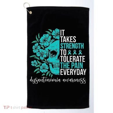 Dysautonomia Awareness Month Dysautonomia Warrior Golf Towel