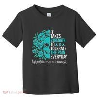 Dysautonomia Awareness Month Dysautonomia Warrior Toddler T-Shirt thumb 0