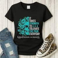 Dysautonomia Awareness Month Dysautonomia Warrior Women's T-Shirt thumb 3