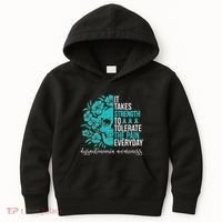 Dysautonomia Awareness Month Dysautonomia Warrior Kids Hoodie thumb 0