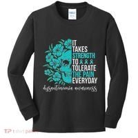Dysautonomia Awareness Month Dysautonomia Warrior Kids Long Sleeve Shirt thumb 0