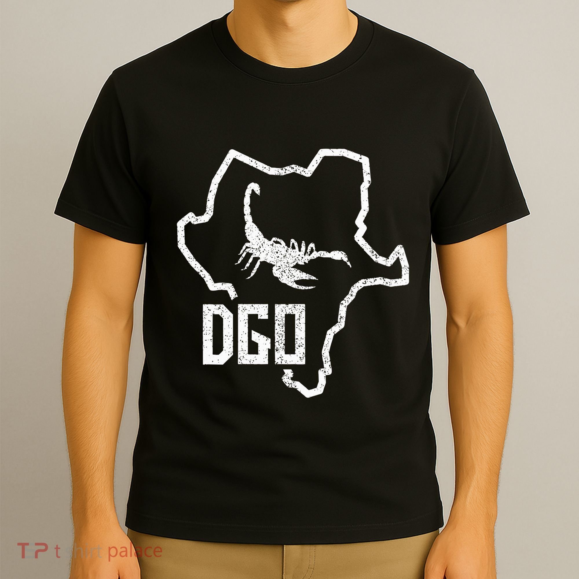 Durango Alacran Mexico Mapa Contorno De Dgo T-Shirt