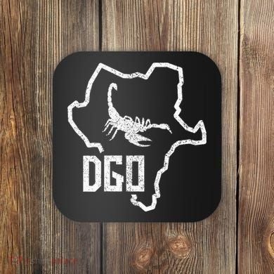 Durango Alacran Mexico Mapa Contorno De Dgo Coaster