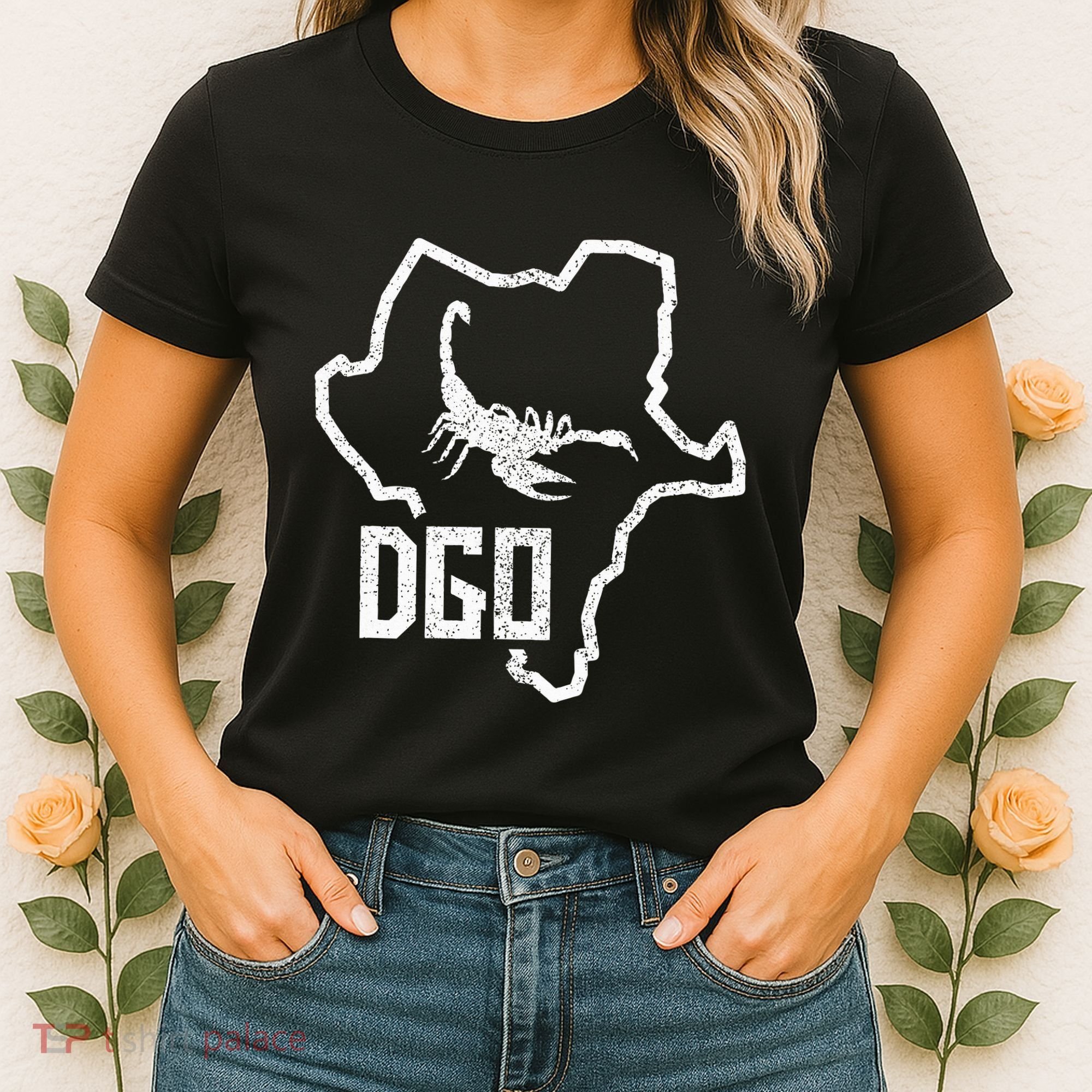 Durango Alacran Mexico Mapa Contorno De Dgo Women's T-Shirt