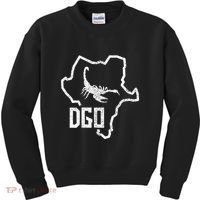 Durango Alacran Mexico Mapa Contorno De Dgo Kids Sweatshirt thumb 0