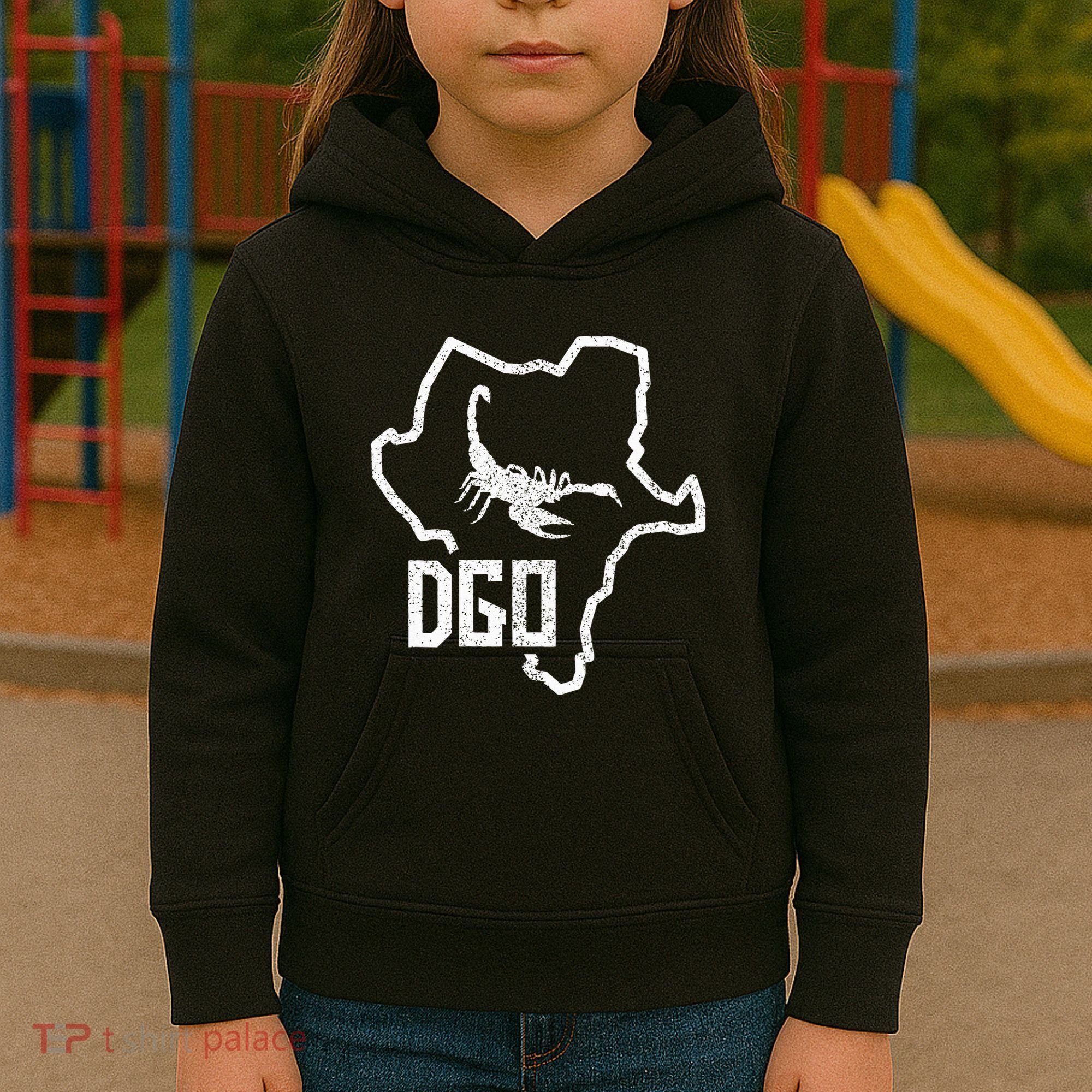 Durango Alacran Mexico Mapa Contorno De Dgo Kids Hoodie