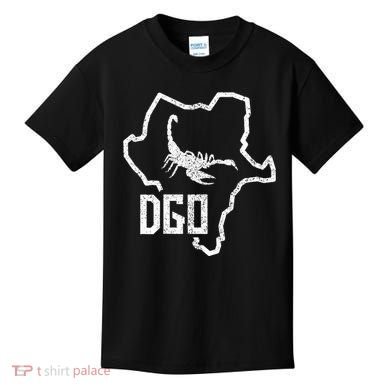 Durango Alacran Mexico Mapa Contorno De Dgo Kids T-Shirt