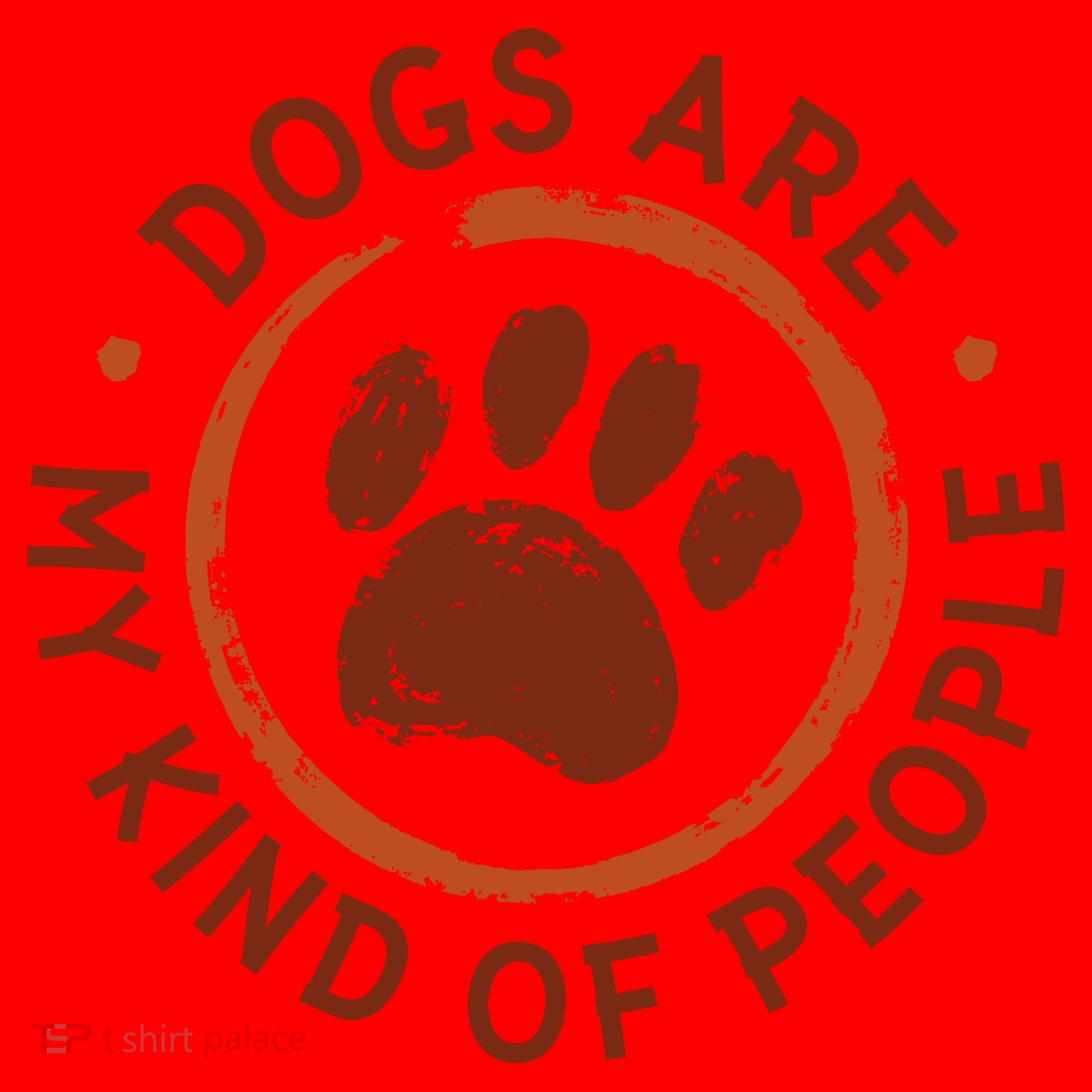 Dogs Are My Kind Of People Paw Santa Hat