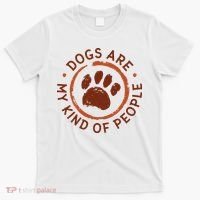 Dogs Are My Kind Of People Paw T-Shirt thumb 0