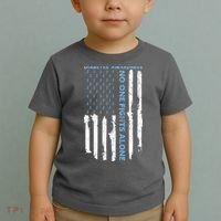 Diabetes Awareness Month American Flag Warrior T1 T2 Toddler T-Shirt thumb 2