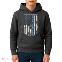 Diabetes Awareness Month American Flag Warrior T1 T2 Kids Hoodie thumb 4