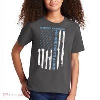 Diabetes Awareness Month American Flag Warrior T1 T2 Kids T-Shirt thumb 2