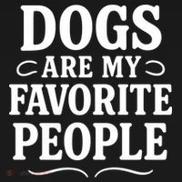 Dogs Are My Favorite People Funny Dog Meme Women's Hoodie thumb 2