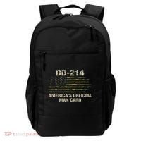 Dd214 Americas Man Card Funny Military Backpack thumb 0