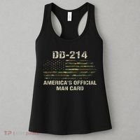 Dd214 Americas Man Card Funny Military Women's Tank Top thumb 3