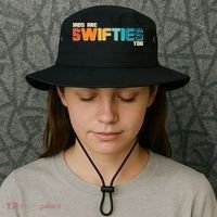 Dads Are Music Fans Too Bucket Hat thumb 3