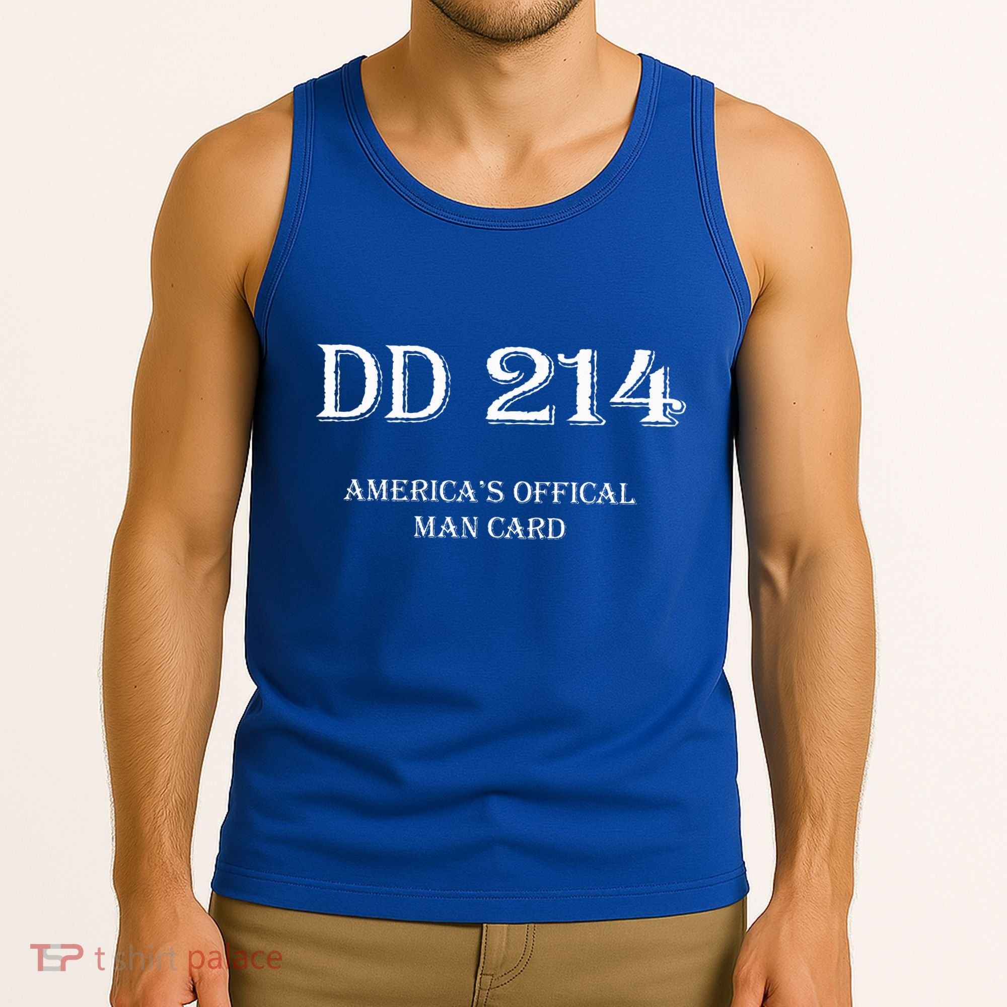 Dd214 AmericaS Man Card Tank Top