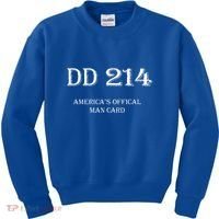 Dd214 AmericaS Man Card Kids Sweatshirt thumb 0